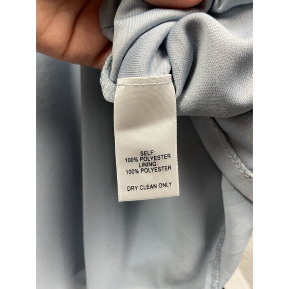 Lulu’s Light‎ Blue Air of Romance Halter Neckline Maxi Flowy Dress Size XS - Picture 3 of 11